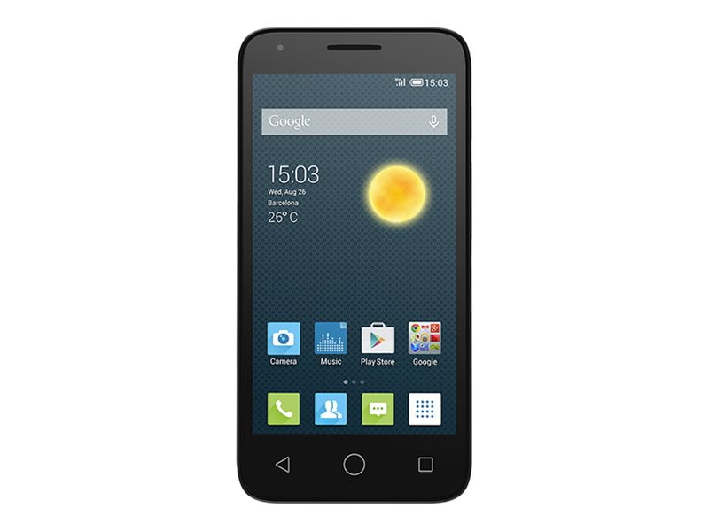 Boost Mobile Alcatel Dawn 8GB Prepaid Smartphone, Black