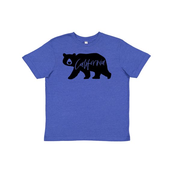 Inktastic California Black Bear Silhouette Youth T-Shirt