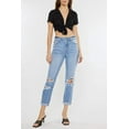 thumbnail image 6 of Kancan - Women's High Rise Mom Jeans - kc8579L, 6 of 11
