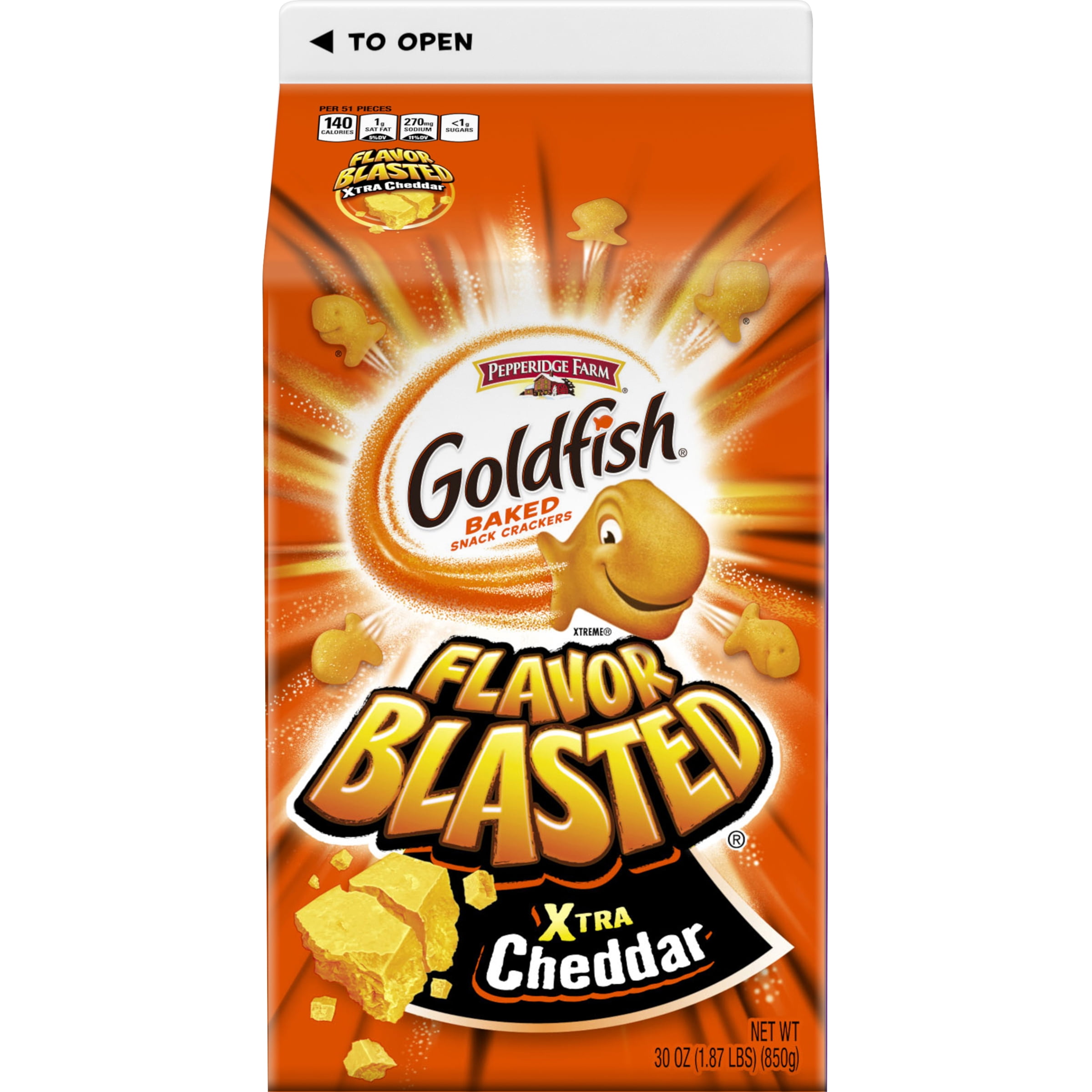 Goldfish Extreme Cheddar Nutrition Facts Blog Dandk