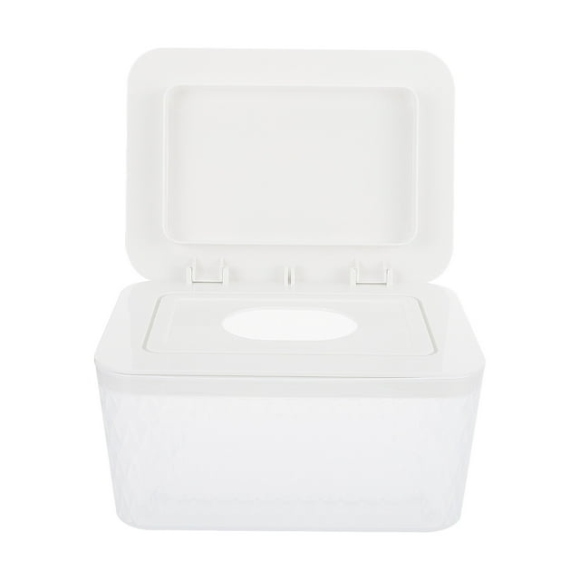 Shisuyan Distributeur de Lingettes pour Salle de Bain Blanc PS 1 Ensemble