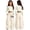 15Beige93, variant on WERYOUNG Girls Relaxed Tapered Jogger Pants Fashion Heart Printed Curved Leg Trousers Loose Fit Stretchy Elastic Waist Pants For Kids Back To School Trendy Bottom 5-6 Years