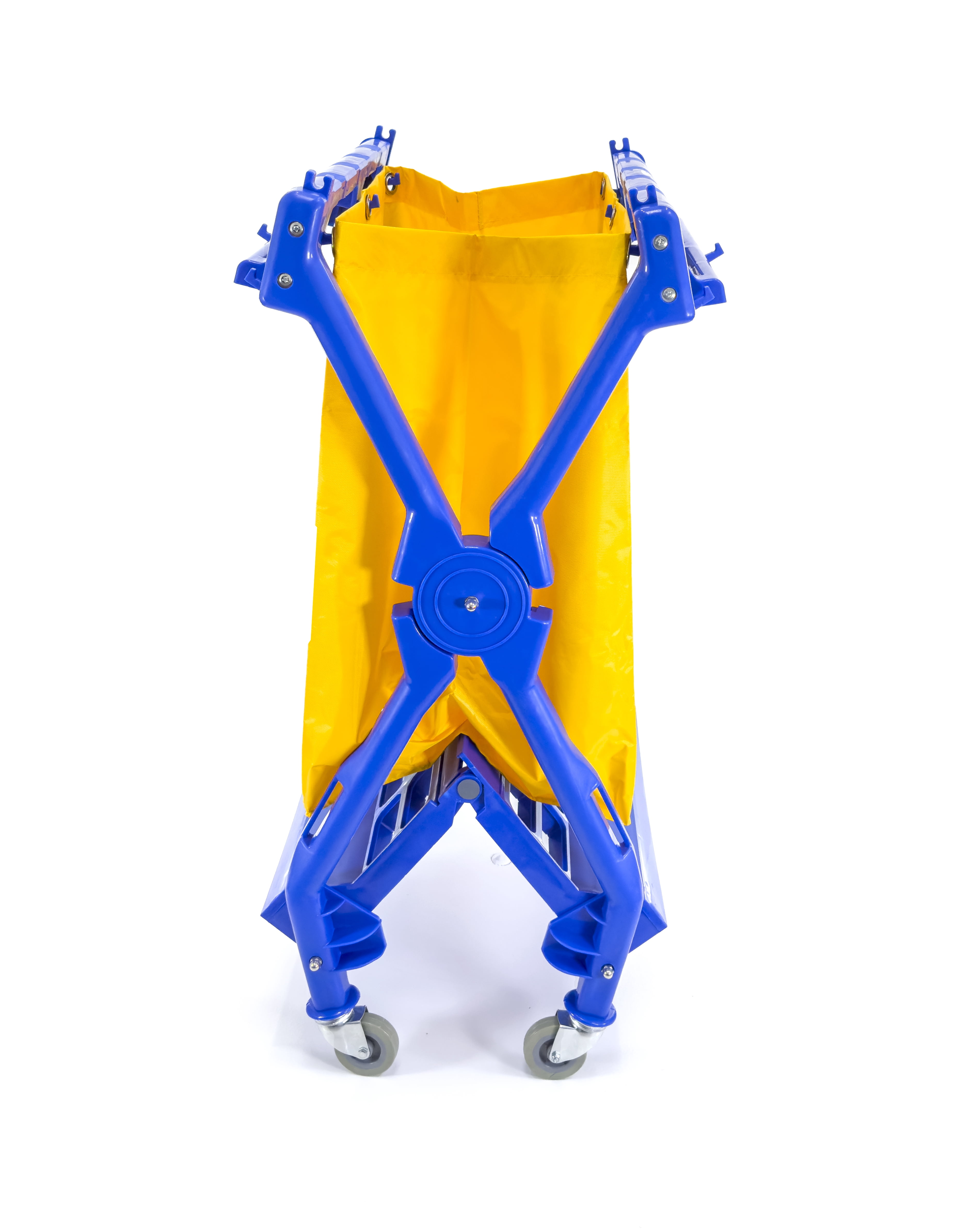 X Shape Plastic Heavy Duty Laundry Hamper Laundry Cart
