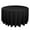 Black, variant on Gowinex Black 90" Round Polyester Tablecloth Table Cover