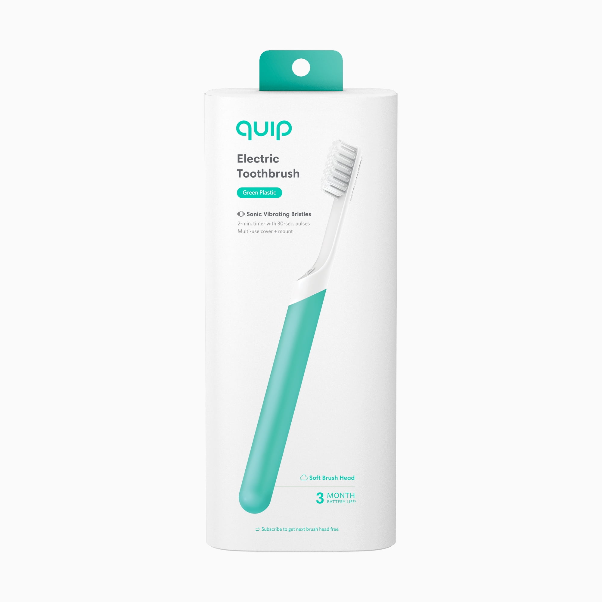 quip plastic electric toothbrush