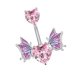 thumbnail image 1 of Joyería para piercings Elegantes accesorios de joyería para piercings corporales de acero inoxidable para Anillo en el ombligo, 1 of 9