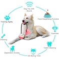 thumbnail image 3 of Juguete molar multifuncional para mascotas, juguete de cuerda para perros con ventosa, pelota limpiadora de juguetes para mascotas, juguete masticable con ventosa (rojo y blanco), 3 of 5