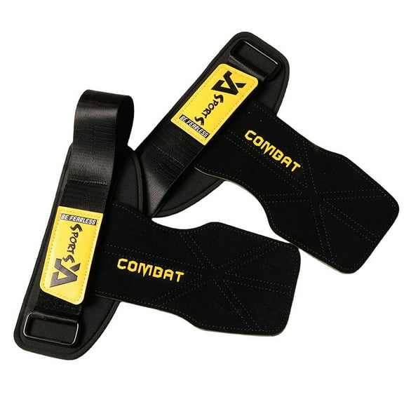 1Pair Cowhide Bench Press Weight Lifting Wrist Straps Deadlift Gloves Grip Pads For Fitness Gym Training Dumbbell Pull-Up Glove