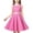 Pink, variant on 1950s Vintage Dresses for Girls Sleeveless Summer A Line Flared 50's Girls Dress Girl's Cute Polka Dot Dress Size 4-8