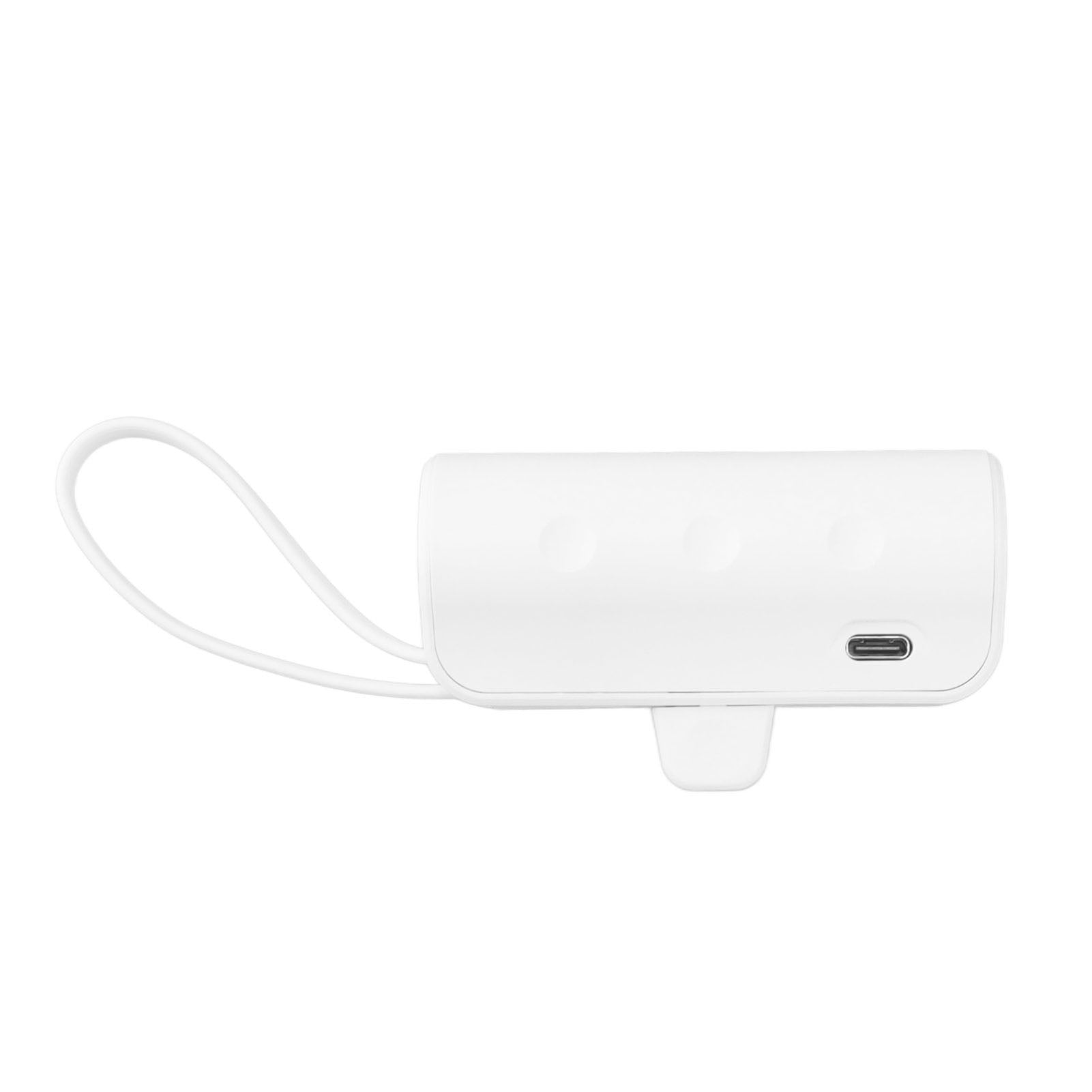 Mini Portable Charger, Safe Portable Phone Charger Multifunction Built in Cable  for Emergency for Outdoor for Camping