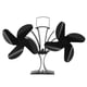 thumbnail image 1 of Ventilador de 8 aspas para estufa de leña, alimentado por calor, no eléctrico, protección del medio ambiente, ventilador de chimenea de arranque automático, 1 of 9