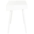 thumbnail image 4 of SAFAVIEH Fadri Mid-Century Scandinavian One Drawer Desk, White, 4 of 13