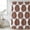 Brown, variant on Orange Dahlia Shower Curtain, Waterproof Shower Curtains for Bathroom, Farmhouse Abstract Gray Floral Flowers Washable Fabric Bathtub Curtain Set Bath Decor with 12 Hooks Long 72"x84"