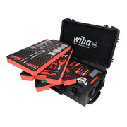 Wiha Tools 194 Piece Premium Kit In Rolling Tool Box