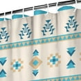thumbnail image 4 of Boho Shower Curtain 36x72 Inches Polyester Fabric Vintage Tribal Pattern Bathroom Decor with Bohemian Chic Aesthetic, 4 of 5