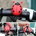 thumbnail image 5 of CHICHUMID 2Pcs Cycling Bell Sound Horn Alert Pedestrians Ladybug Bike Red Plastic, 5 of 5