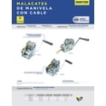 thumbnail image 2 of Malacate Thirfor Mini Grua de Ganchos con cable 300kg SURTEK MMC1, 2 of 2