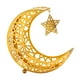 thumbnail image 4 of Bandeja de servir,Bandeja Ramadán Bandeja Estrella Luna Eid Mubarak,Bandeja para servir comida para fiestas Platos de metal Ramadán,Bandejas para servir Ramadán para bandejas Eid S dorado, 4 of 9
