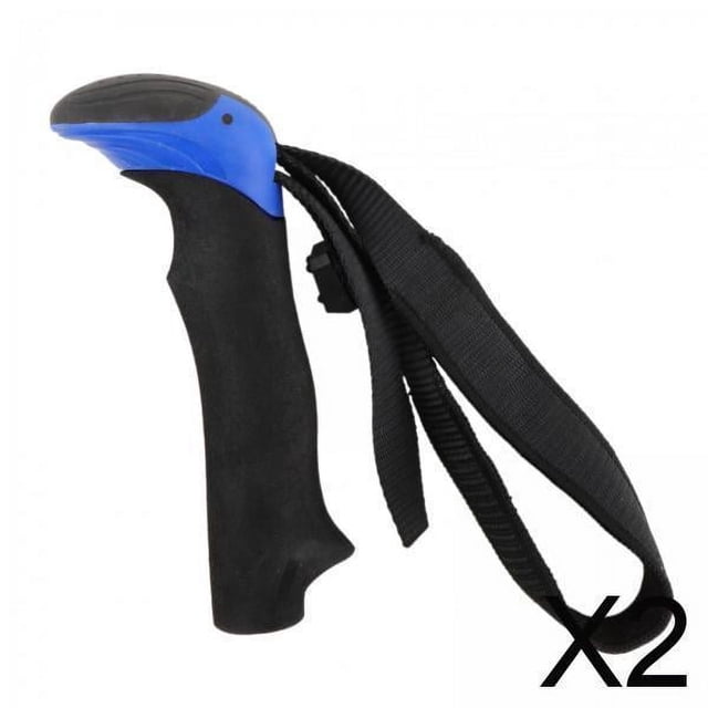 Mango para bastón de senderismo,Reemplazo de mango para bastón de trekking,empuñadura antigolpes,Bastones antideslizantes,agarre adaptador para mango de bastón para caminar,Empuñadura para
