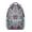 Greenish-blue-12, variant on Symmetrical Ethnic Mandala Student Backpack - Breathable Ergonomic School Bag for Commuters