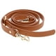 thumbnail image 4 of Cinturón de cuero Hugo para bolso bandolera ajustable Hebilla marrón oro, 4 of 8