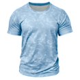 thumbnail image 5 of fatyb Vintage T Shirts Men's Short Sleeve Summer Casual Tops Pullover Muscle Tee Shirts for Men, 5 of 5