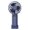 Dark Blue, variant on YIJIA 6.3 Inch Rechargeable Mini Handheld Fan With Detachable Phone Stand Base, Multi-Speed Portable Cooling Fan For Outdoor Commute Dining Travel, 1 Pack