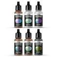 thumbnail image 2 of Vallejo The Shifters Eccentric Acrylic Airbrush Colors - 17 ml, Set of 6, Galaxy Dust, 2 of 2