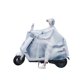 thumbnail image 4 of EeaseMX Impermeable eléctrico para exteriores, de PVC, para hombre y mujer (talla XXXXL, estampado blanco), 4 of 7