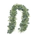 thumbnail image 2 of Enredadera de hojas de eucalipto artificiales Strade Fareast Limited decoración 180 cm, guirnalda verde para fiesta, puerta de entrada, decoración de Estilo A, 2 of 8