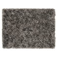 thumbnail image 2 of Chesapeake Microfiber Polyester Lurex Shag Brushed Grey Elstra Area Rug (5'x7'), 2 of 6