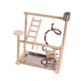 thumbnail image 2 of Escalera para parque infantil para loros, corral para trepar, percha de ejercicio, juguetes para loros, cacatúas, accesorios para jaulas, agapornis,, 2 of 9