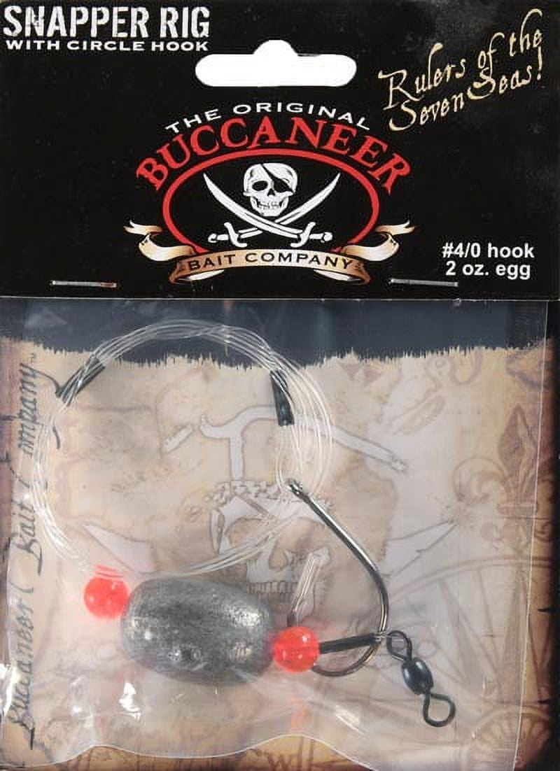 Buccaneer Snapper Rig Fishing Rig 2 oz. – 4/0 Circle Hook