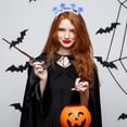 thumbnail image 5 of Vjnyvs 3 Pack LED Halloween Headbands Light Up Ghost Pumpkin Hair Hoop Party, 5 of 7
