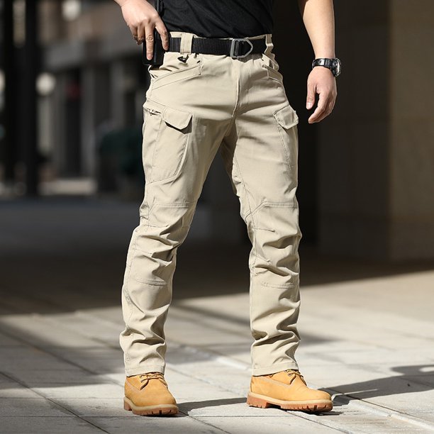 Al Aire Libre Cónsul Táctico Pantalones De Tela Elástica IX9 Ciudad Servicio Especial Ventilador Militar IX7 Multi-Bolsillo Monospangjing