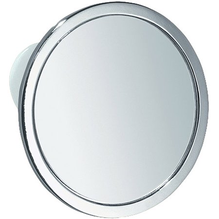 InterDesign Suction Fog-Free Mirror, Chrome