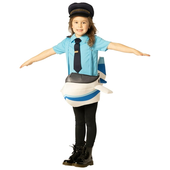 Imposta Costumes Airplane Kids Halloween Costume, Multicolor, Child Size 3-6, 30021-36