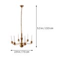 thumbnail image 3 of Shisuyan Lampes de Plafond Miniatures Mini Lampe de Plafond Table de Sable Matériel de Construction DIY, 3 of 9