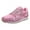 Pink, variant on Mesh Sneakers for Women Glitter Sequin Trendy Tennis Shoes Lace up Nonslip Casual Trainers Walking Shoes Thick Sole Athletic Shoes Blue Size 8