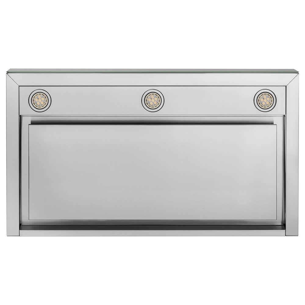 GE Profile 36" Ducted Wall Mount Range Hood in Stainless Steel