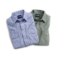 thumbnail image 2 of Wrangler Men's Men'S Assorted Long Sleeve Western Shirt Big And Tall Stripe 3X, 2 of 3