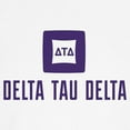thumbnail image 3 of CafePress - Delta Tau Delta Purple Stacked Signature Baseball Jersey - Cotton Baseball Jersey, 3/4 Raglan Sleeve Shirt, 3 of 4
