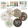 thumbnail image 1 of Kit de bordado CYANFOUR 6 Stage para principiantes con 38 puntos, 1 of 6