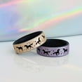 thumbnail image 1 of Unicorn Silicone Wedding Ring - Engraved Dual Layer, 1 of 5