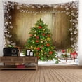 thumbnail image 2 of Tapiz de Navidad 3D Decoración para colgar el dormitorio Sala de Dormitorio 71inch Home Tabletop Centerpiece Árbol de Navidad perfecl Tapicería de pared navideña, 2 of 6