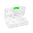 thumbnail image 4 of Naiovety Organizador de pastillas Almacenamiento portátil Planificador semanal Compartimiento de contenedores para tabletas Dispensador de gran Blanco 5Conjunto, 4 of 6