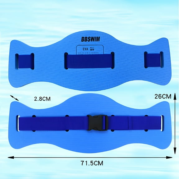 BESTSKY Swimming Training Equipment Water Aerobics Float Belt Pool EVA for Men and Women
