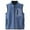 Blue, variant on lnmuld Kids Coats Boys Warm Winter Vest Padded Sleeveless Zipper Jacket for Outdoor Activities Children Youth Insulated Layer Solid Color Size:17-18 Years