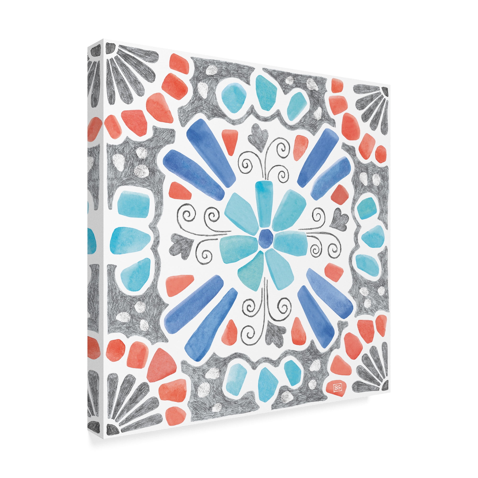 Trademark Fine Art 'Coastal Sea Life VIII' Canvas Art by Beth Grove