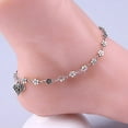 thumbnail image 4 of UDIYO Women Flower Chain Anklet Ankle Bracelet Barefoot Sandal Beach Foot Jewelry, 4 of 6